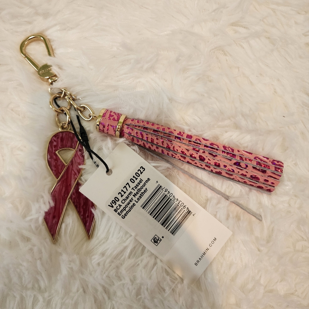 Brahmin BCA Empower Tassel Charm